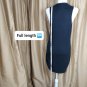 Coldwater Creek dark gray sleeveless button down V neckline cardigan size XS