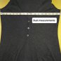 Coldwater Creek dark gray sleeveless button down V neckline cardigan size XS
