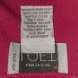 Ann Taylor LOFT Pink 100% Cotton V Neckline Top Size L