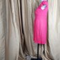 Ann Taylor LOFT Pink Cotton Spandex Blend Detail Dress Size XS