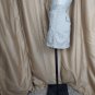 Ann Taylor LOFT Beige Front & Back Pockets 100% Cotton Tie Waist Skirt Size 8