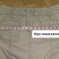 Ann Taylor LOFT Beige Front & Back Pockets 100% Cotton Tie Waist Skirt Size 8