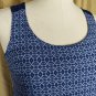 a.n.a Blue Drawstring Waistband Sleeveless Maxi Dress Size L