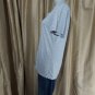 Peck & Peck Gray Sparkle Knit Short Sleeves Detail Neckline Top Size M