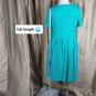 RN Studio By Ronni Nicole Green Detail Spandex Blend Dress Size 2X