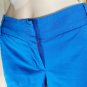 J.crew Blue 100% Cotton Front & Back Pockets Chino Shorts Size 0