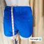 J.crew Blue 100% Cotton Front & Back Pockets Chino Shorts Size 0