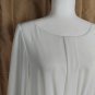 H&M Black And White Side Snap/ Zip Closing Dress Size 10