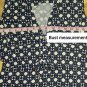 Ann Taylor LOFT Blue & White Print Upper Pocket Elastic Tie Waistband Dress Size