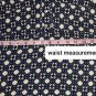Ann Taylor LOFT Blue & White Print Upper Pocket Elastic Tie Waistband Dress Size
