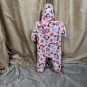 Baby Gear Floral Print Full Blanket Suit Size 3-6 Mos.