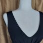 BCX dress black with glold buckle and pockets size M