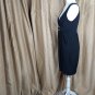 BCX dress black with glold buckle and pockets size M