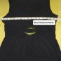 BCX dress black with glold buckle and pockets size M
