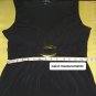 BCX dress black with glold buckle and pockets size M