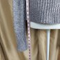 Ann Taylor LOFT Soft Brown Lose Knit Wool Blend Buttonless Cardigan Size M