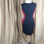 eci New York Color Block Back Zip Dress Size 14