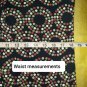 DUO Maternity V Neckline Black Printed Top Size L