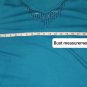 St.John's Bay Blue Sparkle Detail Cotton. Neckline Top Size XL