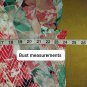 JM Collection Printed Drape Sleeve V Neckline Top Size 2X