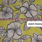 Denim & Flowers Ricky Singh Yellow Hawaiian Print Button Down Shirt Size L