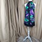 Geri C. black printed mini dress dress size S