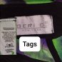 Geri C. black printed mini dress dress size S