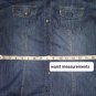 Guess Logo 100%cotton Snap Down Upper Pockets Top Size S