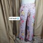 New York And Company White Floral Print  Pants With Front And Back Pockets Size