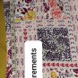 New York And Company White Floral Print  Pants With Front And Back Pockets Size
