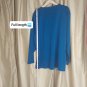 Dickies Blue Teal Long Sleeves Pullover Closure Logo Front Pocket Shirt Size 2xL