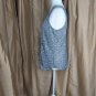 New York & Co. Gray Sparkle Light Weight Knit Tank Size M