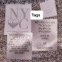New York & Co. Gray Sparkle Light Weight Knit Tank Size M