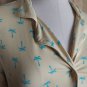 Muk Luks Yellow & Blue Print Short Sleep Set Size 1X
