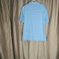 VAN HEUSEN blue & White Checkered Cotton Blend Polo Size  XXL