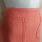 Ann Taylor LOFT Tangerine Cotton Pockets Skirt Size 8