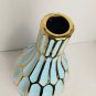 Apropos Home Collection Blue & Gold Detail Vase