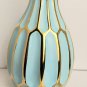 Apropos Home Collection Blue & Gold Detail Vase