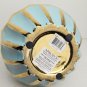 Apropos Home Collection Blue & Gold Detail Vase