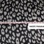 She + Sky Black & White Print Adjustable Straps Fully Lined Dress Size S
