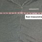 DKNY Gray Cotton Blend Upper Pocket Button Down Sleep Top Size S