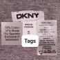DKNY Gray Cotton Blend Upper Pocket Button Down Sleep Top Size S