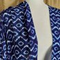 Loft Navy Blue Print Buttonless Causal Jacket Size M/L