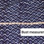 Loft Navy Blue Print Buttonless Causal Jacket Size M/L
