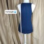 Express Sparkle Front Navyblue Cotton Blend Lightweight Tank Size SP