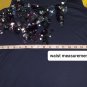 Express Sparkle Front Navyblue Cotton Blend Lightweight Tank Size SP
