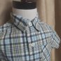 The Children's Place Blue Plaid Cotton Button Down Shirt Size 18 Months