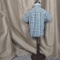 The Children's Place Blue Plaid Cotton Button Down Shirt Size 18 Months
