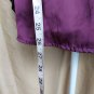 Rue21 Purple & Black Lace Trim Floral V Neckline Top Size S