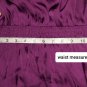 Rue21 Purple & Black Lace Trim Floral V Neckline Top Size S